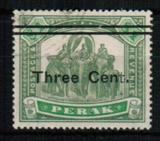Image of Malayan States ~ Perak SG 86a FU British Commonwealth Stamp